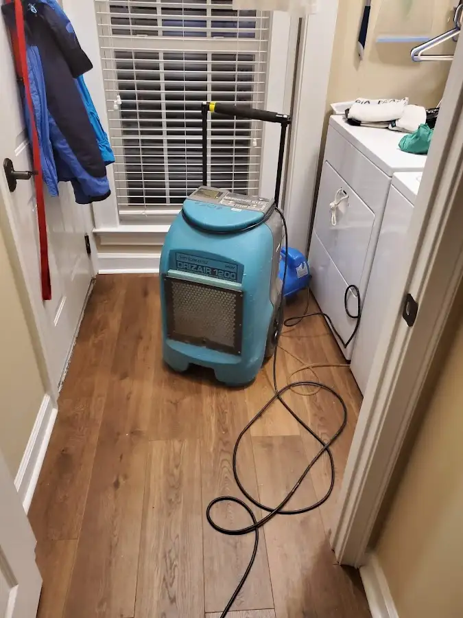 Commercial dehumidifier deployed for Crawl Space Restoration in Pacifica